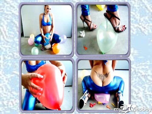 LeeTizia - Luftballons zerplatzen (Fetisch)