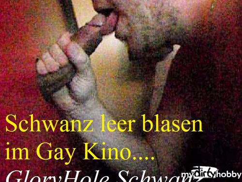 schwanzspiel - Gay - Schwanz blasen im Gay Kino