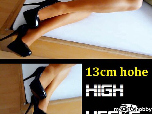 ladygaga-heels - Kurzclip - meine 13cm hohen Lack High Heels