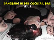 Gangbang-Wife – Gangbang mit 20 Männern in der Cocktail Bar