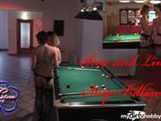 LinaLenz – Siva und Lina beim Strip-Billiard