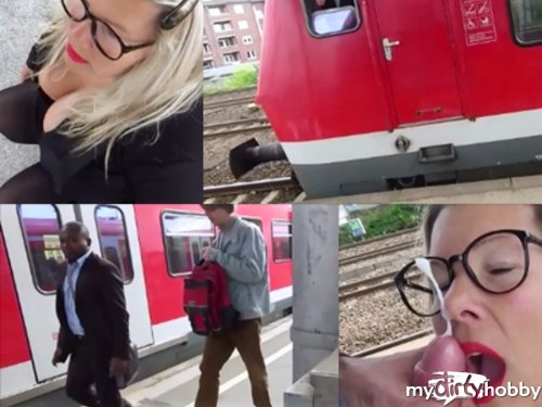 Miss-Busty-MilF - Megakrank!!100%Strassen-Public..am Bahnsteig!