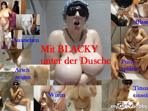 SEXY-BLACKY - Unter der Dusche mit BLACKY