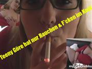 wildes-ossi-girl – Teeny Göre hat nur Rauchen & Ficken im Kopf