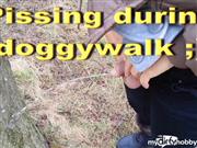 TSSabrina – Pissing during doggywalk ;)