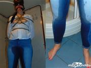 bondageangel – Piss in jeans and ropes