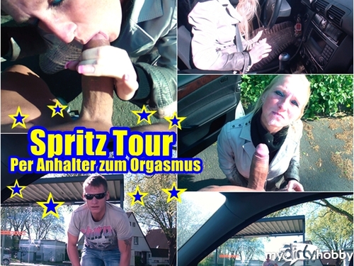 LadyKacyKisha - Spritz Tour ! Per Anhalter zum Orgasmus