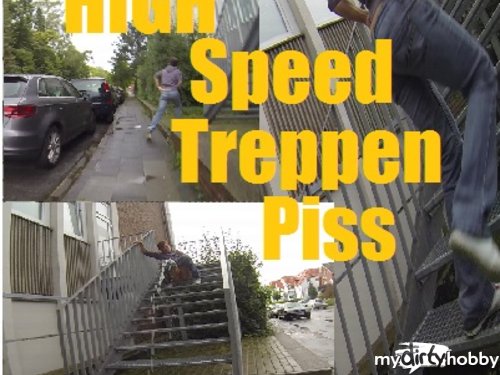 HornyRoxy - High Speed Treppen Piss