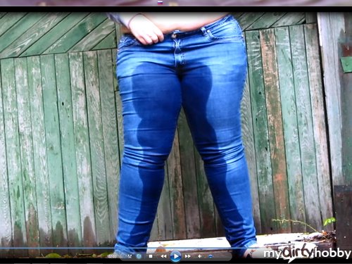 IrishkaVirt - piss in dirty jeans a s 2day! angle - ass!the user's desire - the  law