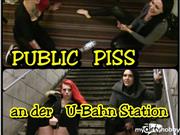 Bonnie-Stylez – Dreister PUBLIC PISS an der U-Bahn Station