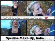 Skylabitch – Sperma-Make-Up, haha…