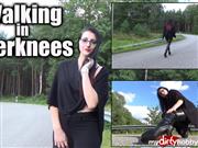 LadyAlshari – Walking in Overknees