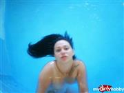 RussianBeauty – Another hair wetting in the pool