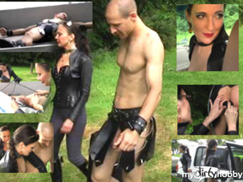 Victoria in Strenge Erziehung am Waldesrand Teil 1 Mit Fetish Diva Nadja