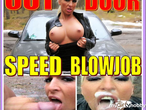 TiffanyAngel - Outdoor Speed Blowjob