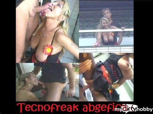 BiJenny - Tecnofreak in Public abgefickt