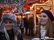 sandy226 – 2 frivole Fotzen aufm Kölner Weihnachtsmarkt