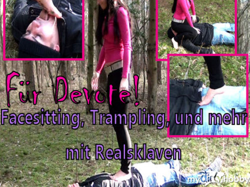 Andrea18 - Facesitting, Trampling und mehr mit Realsklaven