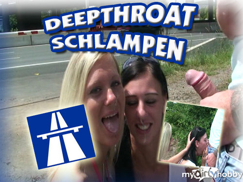 GINA-BANG - DEEPTHROAT Schlampen an der AUTOBAHN