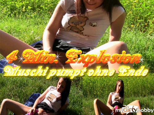 QueenParis in 4 Min Explosion - Muschi pumpt ohne Ende