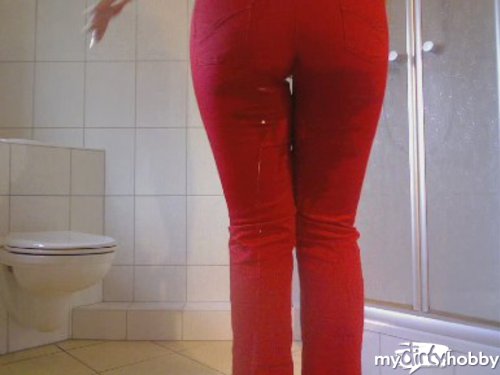 DeineGier - Die rote warme Jeans...