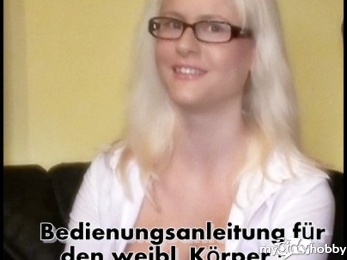 blondehexe - Bedienungsanleitung für den weibl.Körper:ANALSEX