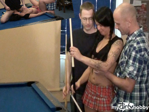 Hot-Dirty-Joy - Geiler 3'er auf dem Billiardtisch!!