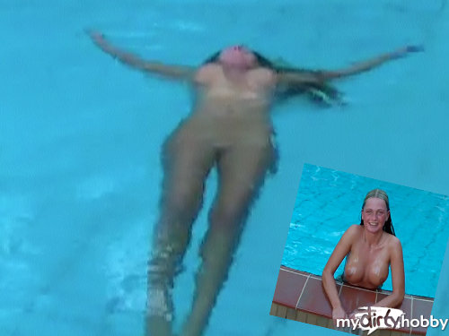 Jackybabe1 - Nackt im Schwimmbad!!!