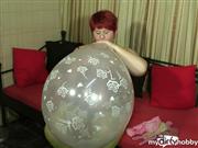 annadevot – Grossen transparenter Ballon geblasen bis…