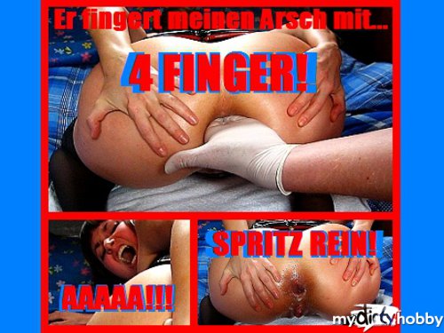 roxana-xrated - 4 (fremde) FINGER in meinen ARSCH!