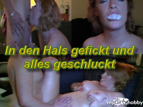 SWEETASSANGEL - in den Hals gefickt und alles geschluckt