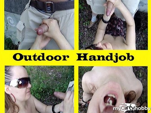 Fetischmaus - Outdoor Handjob