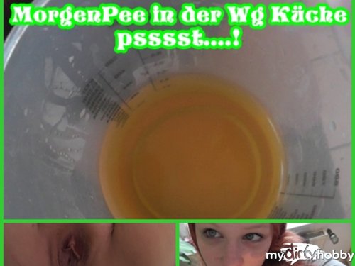 sexyvenushuegel - MorgenPee in der WG Küche!!psssttt.....!!