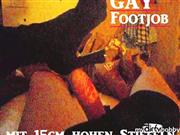 schwanzspiel – Gay Footjob mit meinen Overknees