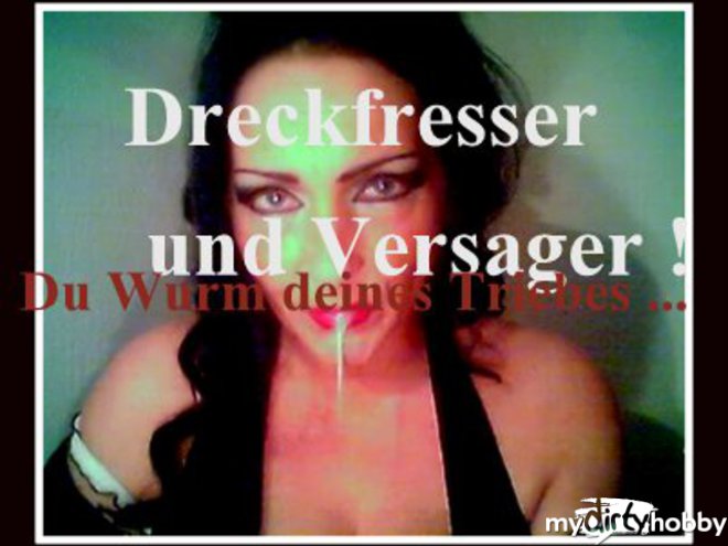 LadyGinaBlue - Rauch für den Dreckfresser und Versager