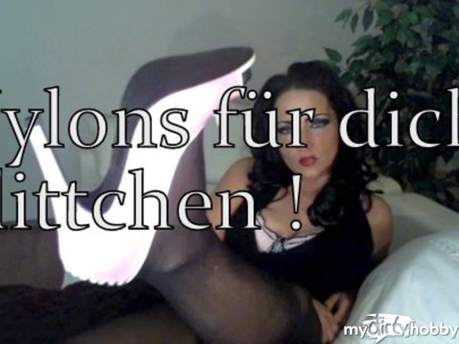 LadyGinaBlue - Flittchen! Nylonerziehung