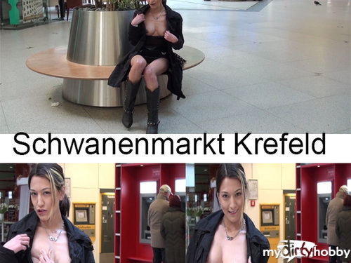 Wunschfee3 - Tittenflashing im Schwanenmarkt Krefeld