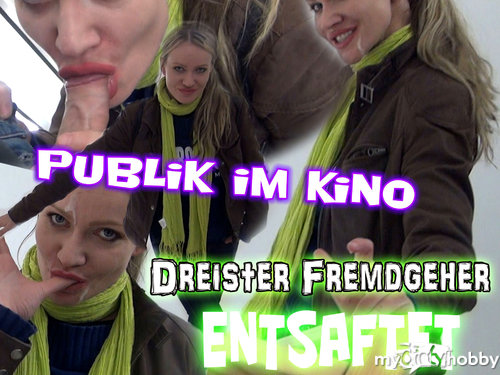 dirtyjuliette - Publik im Kino! Dreister Fremdgeher entsaftet!