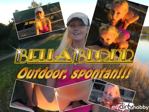 BellaBlond - krasser spontan Outdoorfick