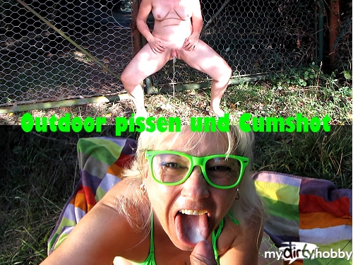 Hotvaleria - Outdoor pissen und Cumshot