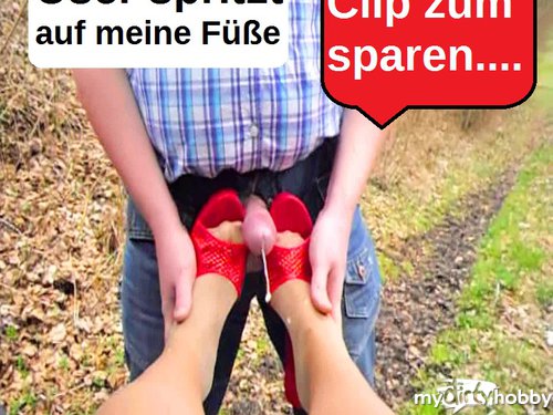 ladygaga-heels - Sparclip - Footjob im Wald