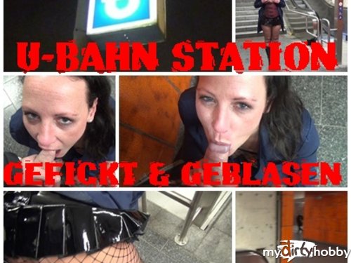 Darkbaby83 - U-Bahn Station gefickt & geblasen