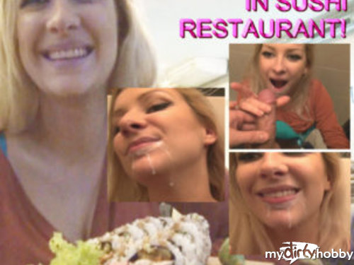 Teeny-Winnie18 - BLOWJOB IN SUSHI RESTAURANT