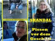 kaetzchen75 – SKANDAL VIDEO Pissen vor dem Geschäft