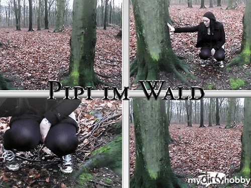 Mistress-Plastique - Pipi im Wald