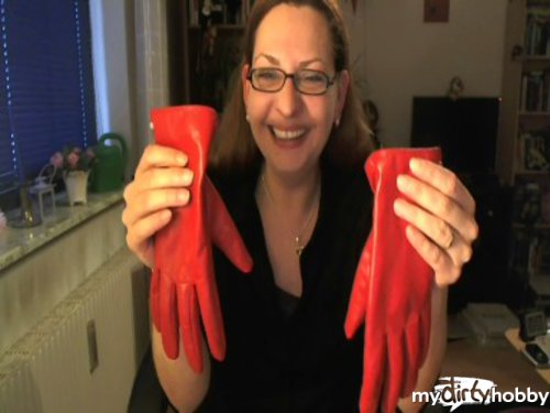 LadyVivian - Rote Handschuhe!