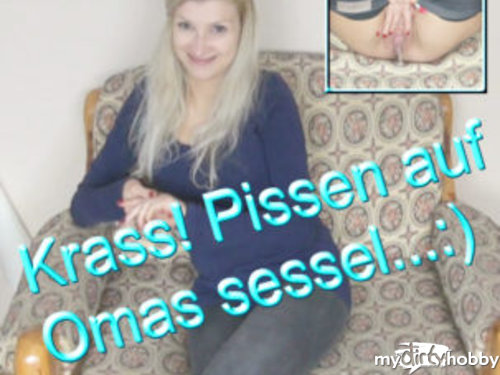 Teeny-Winnie18 - KRASS! PISSEN AUF OMAS SESSEL!!