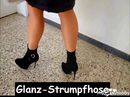 ladygaga-heels - Strumpfhosen + High Heels