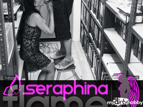 seraphina-flame - Kollege fickt mich im Archiv