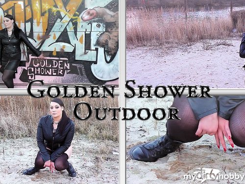 Mistress-Plastique - Golden Shower Outdoor